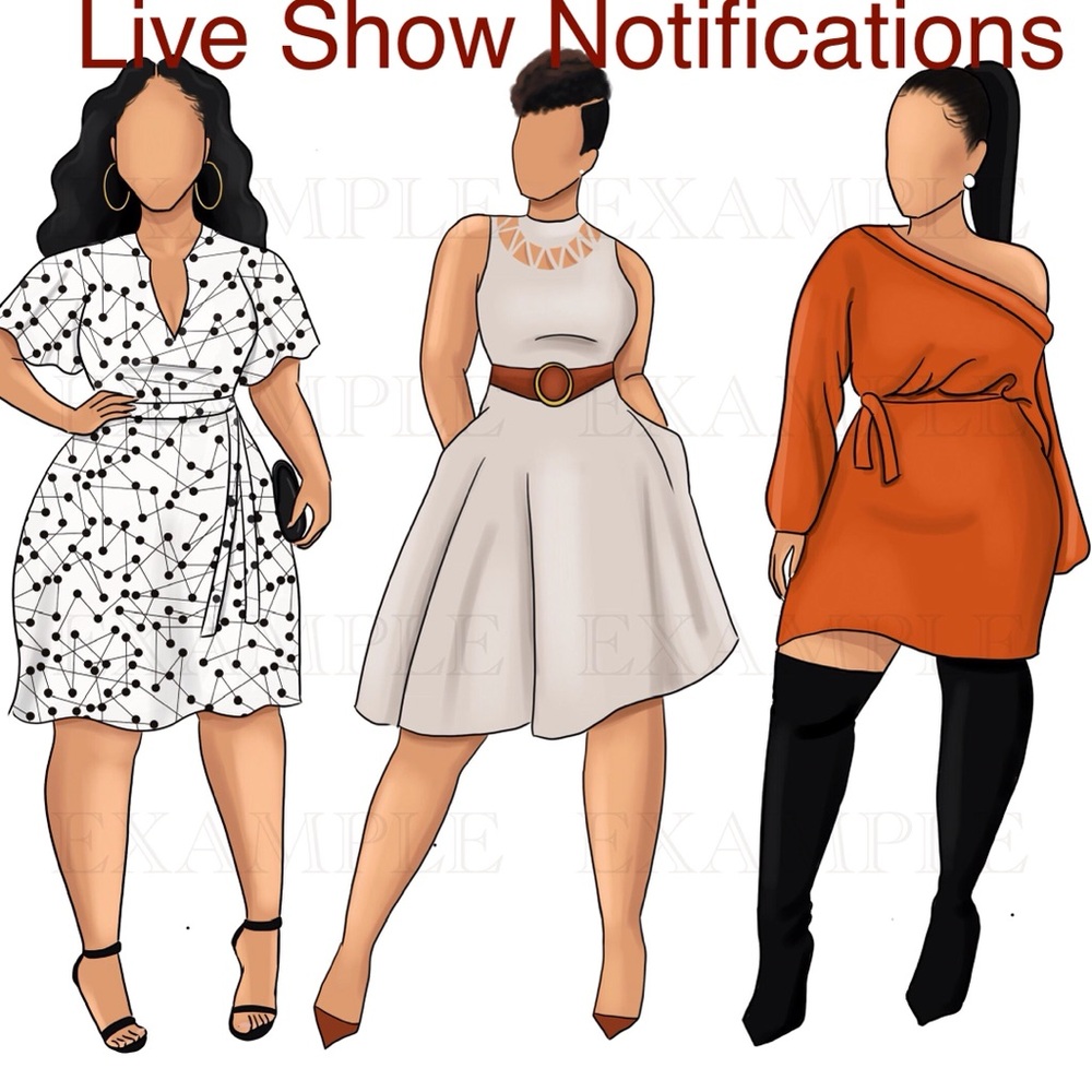 Like for Poshmark Live Show notification